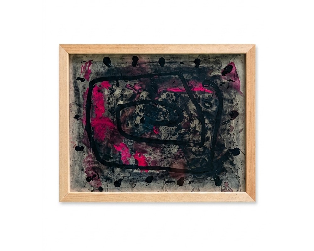 Cuadro abstracto contemporáneo, obra de Javier Fernández. Propiedad intelectual y derechos de explotación pertenecientes a Set Services. 10195