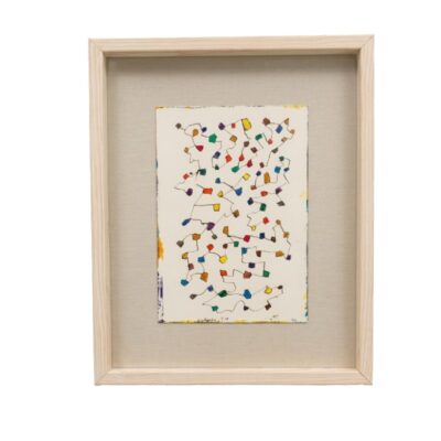 Cuadro abstracto contemporáneo, obra de Javier Fernández. Propiedad intelectual y derechos de explotación pertenecientes a Set Services. 10943