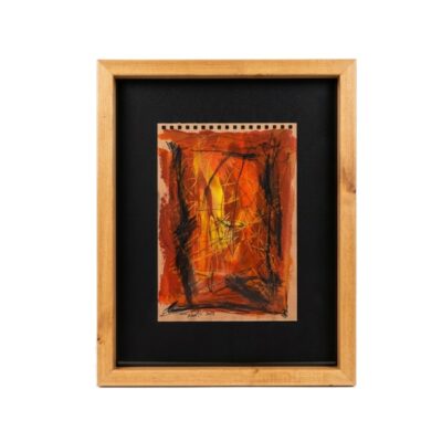 Cuadro abstracto contemporáneo, obra de Javier Fernández. Propiedad intelectual y derechos de explotación pertenecientes a Set Services. 10944