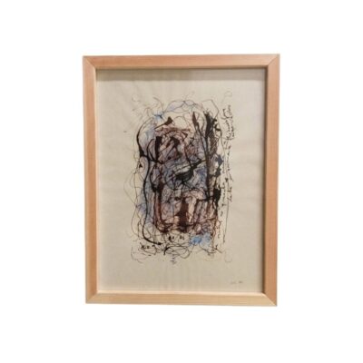 Cuadro abstracto contemporáneo, obra de Javier Fernández. Propiedad intelectual y derechos de explotación pertenecientes a Set Services. 10203