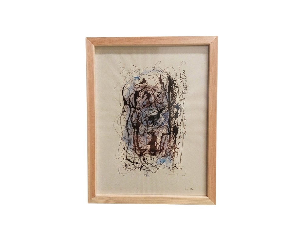Cuadro abstracto contemporáneo, obra de Javier Fernández. Propiedad intelectual y derechos de explotación pertenecientes a Set Services. 10203