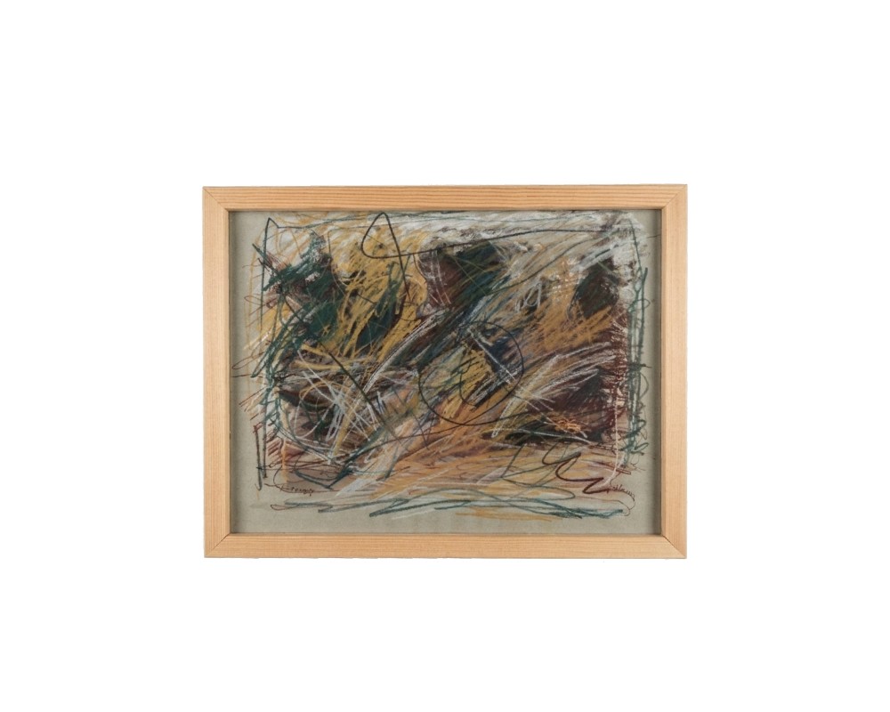 Contemporary abstract painting by Javier Fernández. Intellectual property and exploitation rights owned by Set Services. 10230