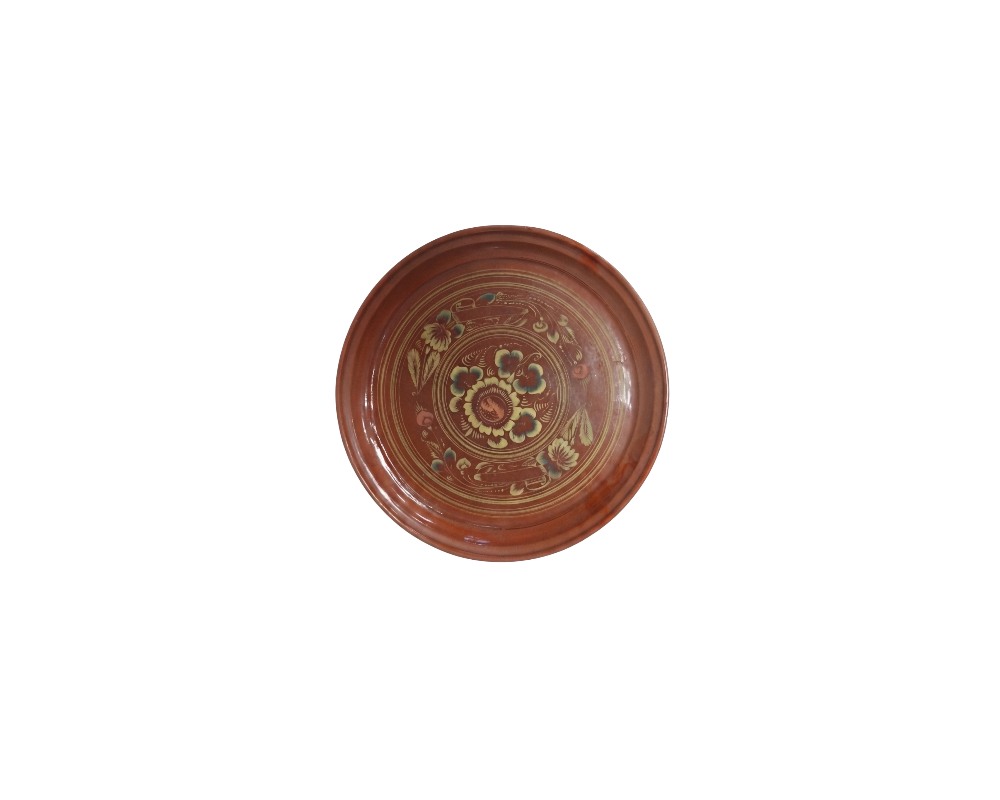 Ceramic Plates with Floral Design 11994 - Image 2