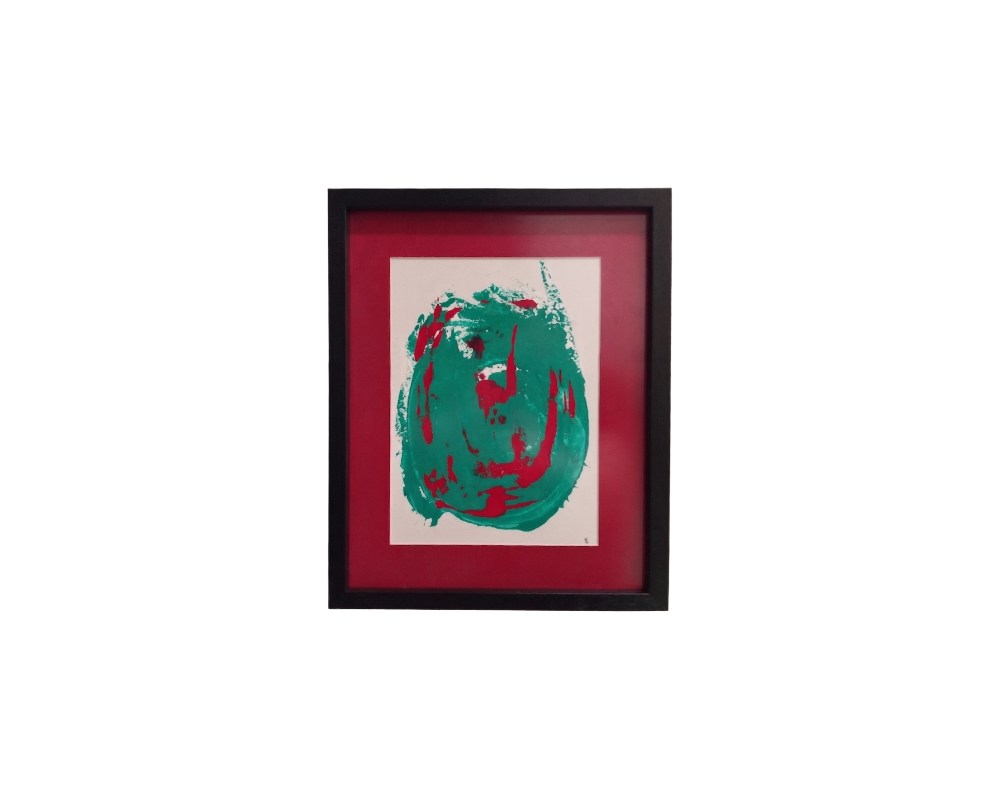 Contemporary abstract painting by Javier Fernández. Intellectual property and exploitation rights held by Set Services. Available for hire for events, advertising, films and TV series