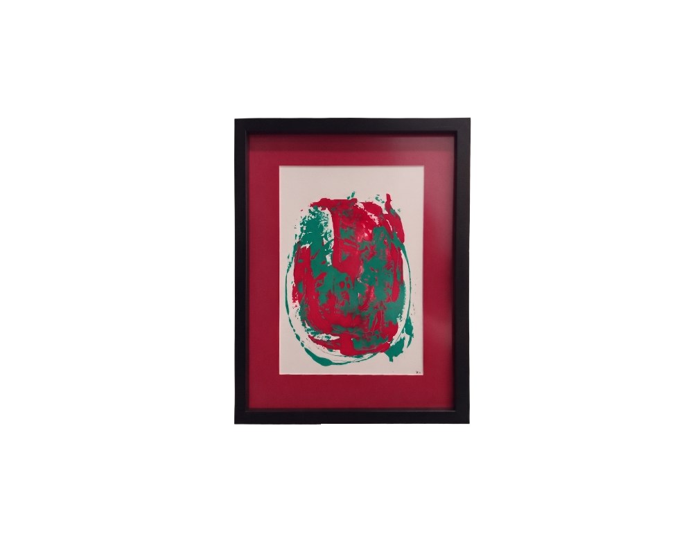 Cuadro abstracto contemporáneo, obra de Javier Fernández. Propiedad intelectual y derechos de explotación pertenecientes a Set Services. alquiler para eventos, publicidad, peliculas y series