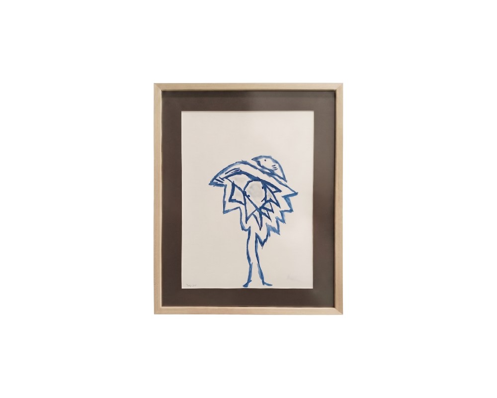 Cuadro abstracto contemporáneo, obra de Javier Fernández. Propiedad intelectual y derechos de explotación pertenecientes a Set Services. alquiler para eventos, publicidad, peliculas y series