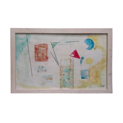 Contemporary abstract painting by Valentín Fernández. Intellectual property and exploitation rights held by Set Services for hire for events, advertising, films and TV series