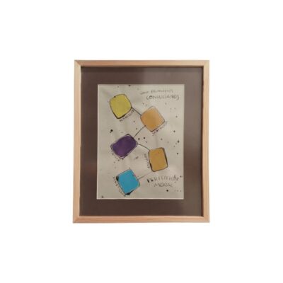 Cuadro abstracto contemporáneo, obra de Javier Fernández. Propiedad intelectual y derechos de explotación pertenecientes a Set Services. alquiler para eventos, publicidad, peliculas y series