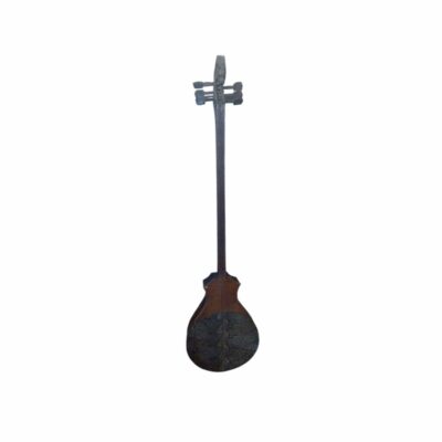 a stringed musical instrument of traditional, rustic design, featuring an oval or heart-shaped soundbox, a long, narrow neck, and a top pegbox with several tuning pegs; available for hire for events, advertising, films and TV series