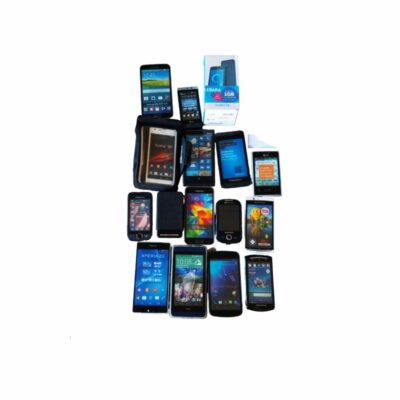 The collection brings together a varied selection of smartphones from various brands and eras, spanning the first generation of touchscreen mobile phones (including handsets such as the Sony Xperia, Samsung Galaxy and other popular models with touchscreens and advanced physical keypads), available for hire for events, advertising, films and TV series