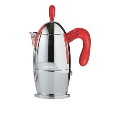 Marca Guzzini Capacidad 1 Tazas Color Rojo Transparente Función especial Depósito extraíble Material Plástico Peso del producto 290 g Dimensiones: 6,5 x 11 x h15,5 cm Colección: Gocce - Designer: Angeletti Ruzza Official Guzzini Product – Fabricado en Italia desde 1912 alquiler para eventos, publicidad, peliculas y series